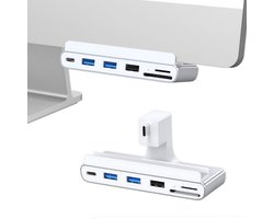 iMounts iMac 24 inch USB-C hub met HDMI – iMac USB-C Thunderbolt – USB-C – SD-reader – USB3.0