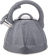 Bol.com Cheffinger Fluitketel - 3L - Inductie - RVS - Grijs aanbieding