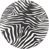 MaximaVida topalit tafelblad Zebra - rond 70 cm - binnen en buiten gebruik  | bol.com