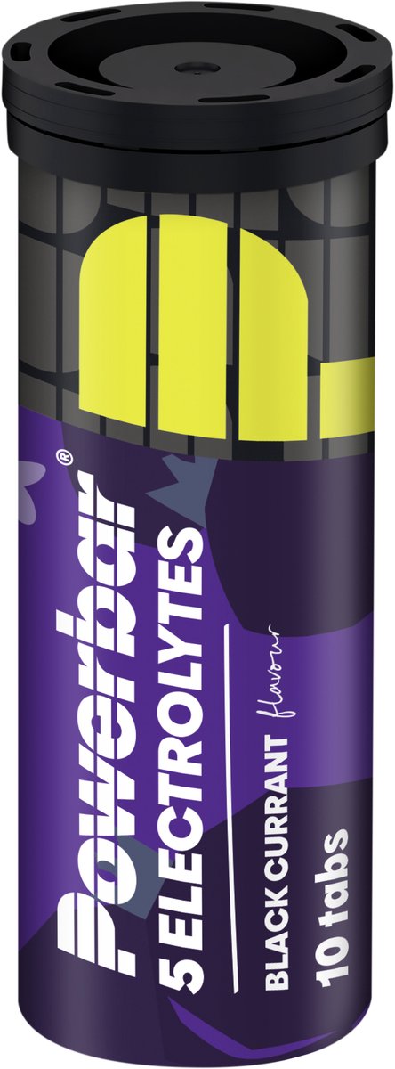 Powerbar Electrolyte Tabletten - Black Currant - low calorie sportdrank - 12x10 tabs van Merkloos — afbeelding 2