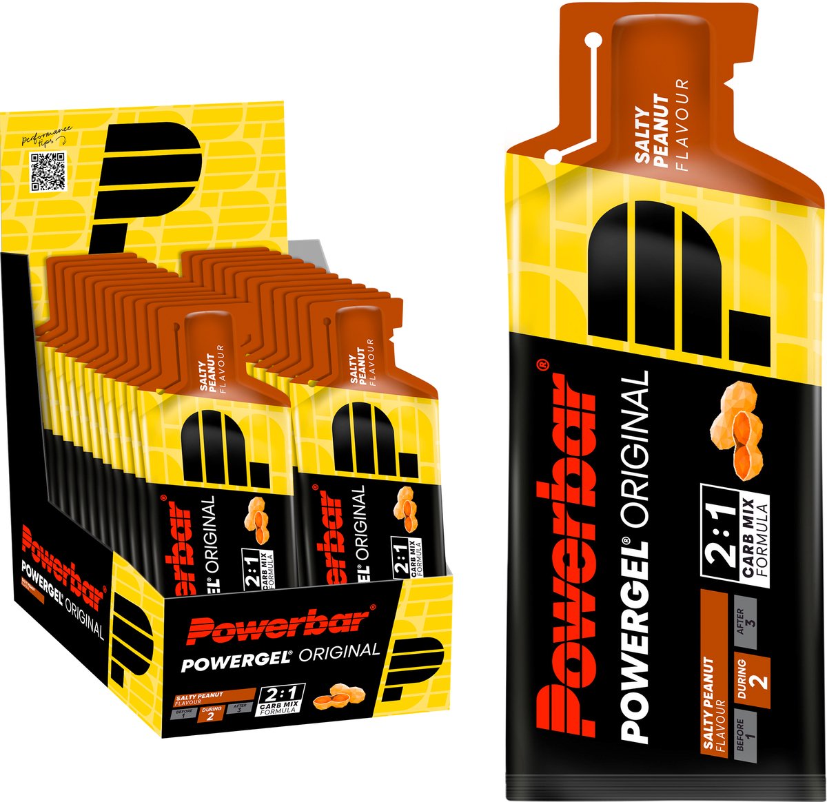 Goedkoopste Powerbar Energiegels | PowerGel Original | Salty Peanut 24x41g