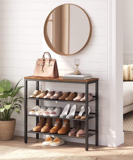 Shoe Level Rack Shoe Rack with Levels | bol