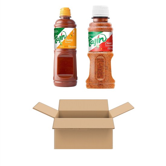 Tajin Clasico Seasoning & Chamoy Sauce (142g, 455ml)
