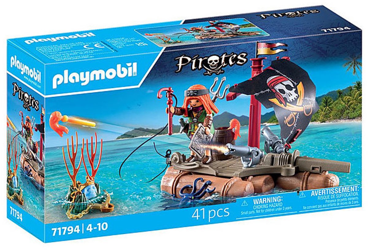 PLAYMOBIL Pirates Piratenvlot met schat 71794 — afbeelding 12