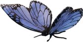 Pluche Vlinder Blauw, Hansa