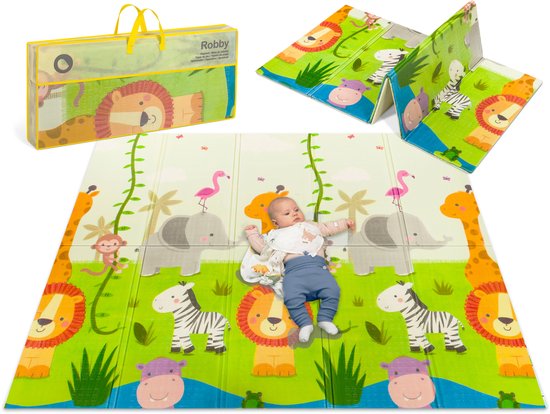 Lionelo Robby - Babygym - 2 in 1 Speelkleed - 5 speelgoed van LIONELO — afbeelding 3