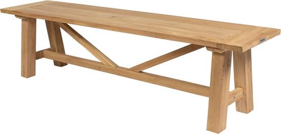 teak houten bank Sunda 180 cm - A-grade teak | bol.com
