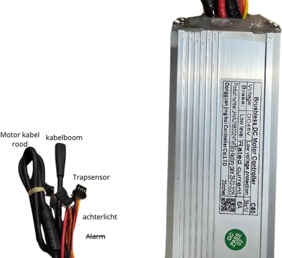 Ouxi C80 Controller - voor fatbike - Ouxi - €48,00