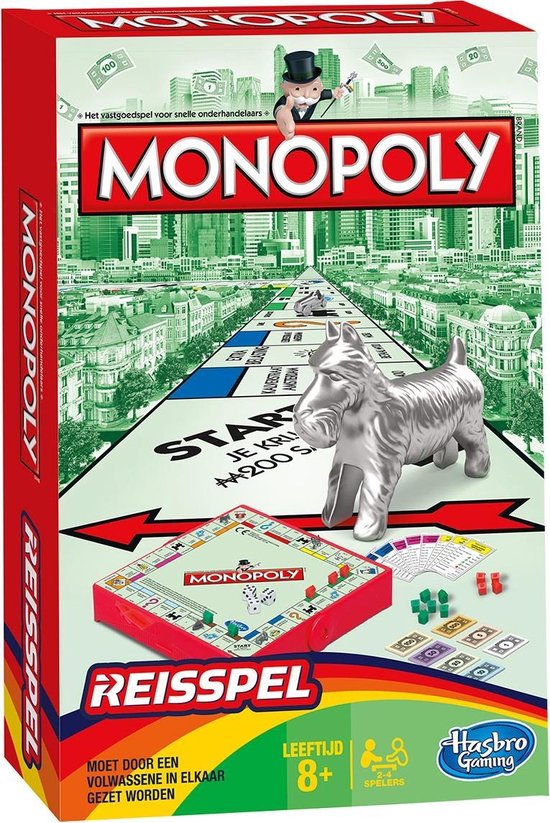 Trots Wreedheid Aanpassing Monopoly - Reisspel | Games | bol.com