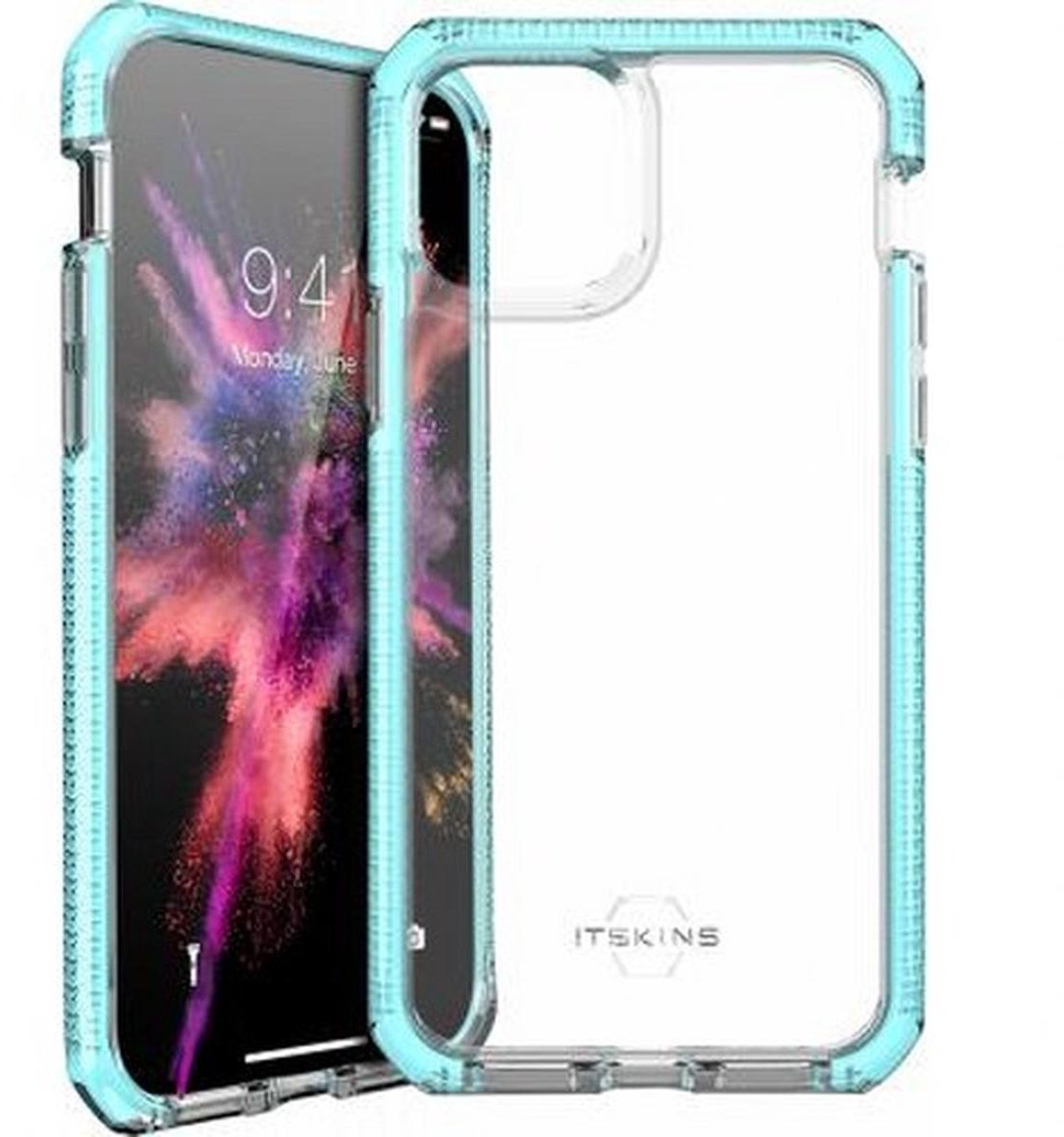 Itskins, Hoesje geschikt voor iPhone 11 Pro - Supreme Clear Semi-hardcase, Transparant