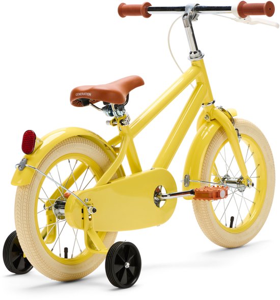Generation Retro 14 inch Geel - Kinderfiets van Popal — afbeelding 3