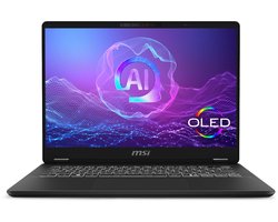 MSI Prestige 14 AI+ Evo C2VMG-010NL Intel Core Ultra 7 258V Laptop 35,6 cm (14 MSI Prestige 14 AI+ Evo C2VMG-010NL Intel Core Ultra 7 258V Laptop 35,6 cm (14