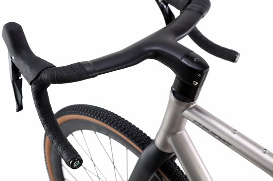 RINOS Titanium Gravel Bike Atlas1.0 Shimano GRX400, 20 versnellingen, hydraulische schijfremmen, lichtgewicht, allround fiets voor elk terrein, 54 van Rinos — afbeelding 5
