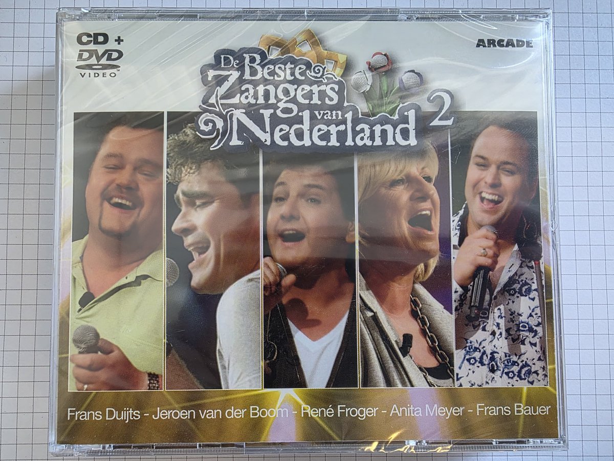 De Beste Zangers Van Nederland 2 - CD & DVD Arcade
