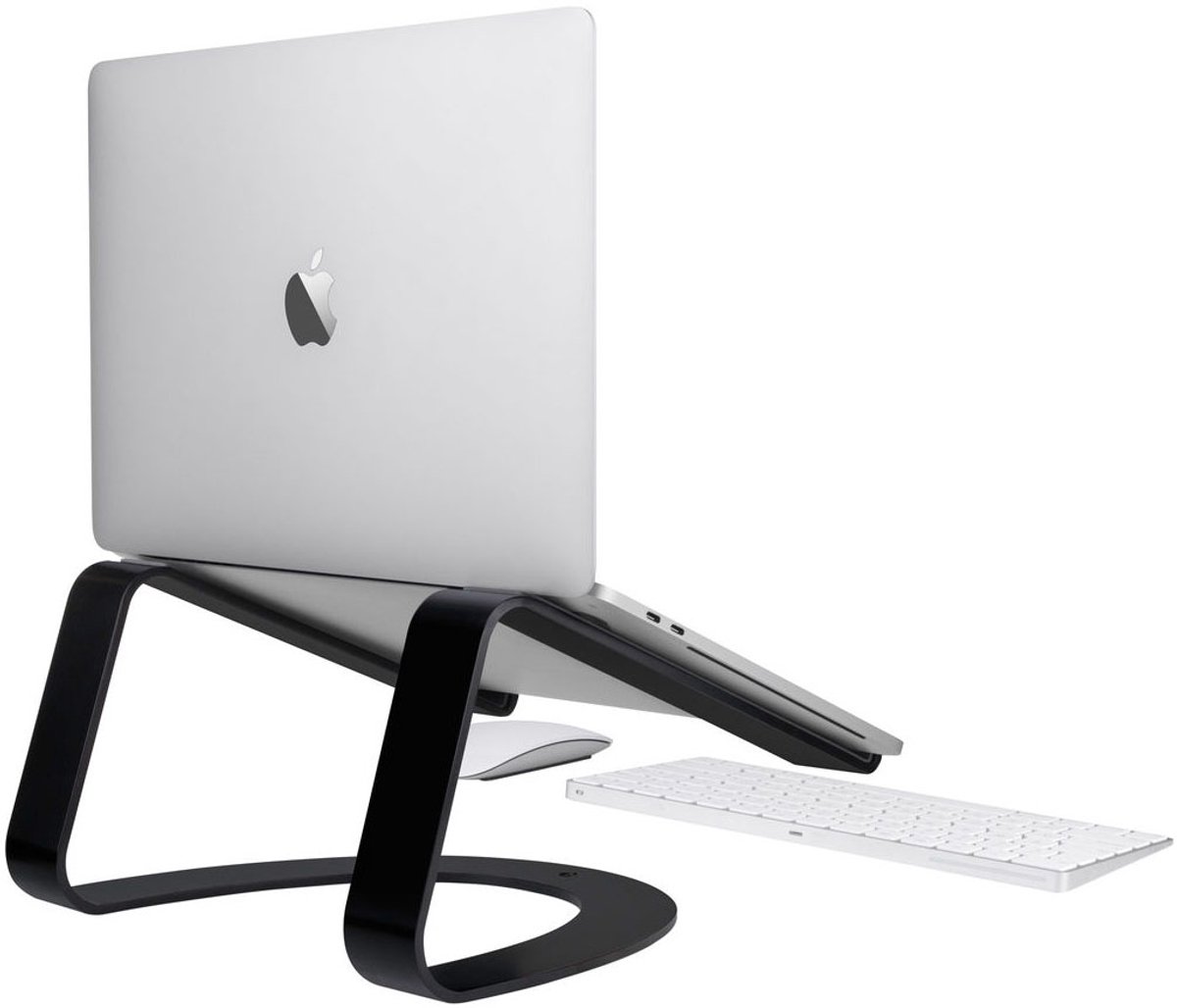 Laptop standaard zwart - Twelve South Curve ergonomische laptophouder 11-17 inch voor MacBook & laptops - Afbeelding 5