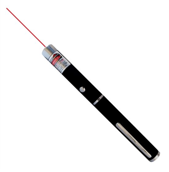Laserpen - Laserpointer - Laser Pen Kat - Rood - Laserlamp - Laserlamp Rood - Laserlampje Rood - Lazer - Presenter - Schoolboard Laser - Aanwijs Laser - Kattenspeelgoed - Laserlicht - LED-laser - Laserstraal - Aanwijslicht - Presentatielaser