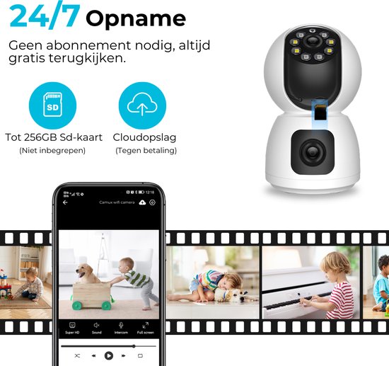 CZEview 3K 5MP Überwachungskamera Innen, 2,4/5Ghz Dual-Band WLAN Kamera Überwachung Innen, Hundekamera Haustierkamera mit APP, 360° Kamera Indoor, Zwei-Wege-Audio, Nachtsicht CZEview 3K 5MP Überwachungskamera Innen, 2,4/5Ghz Dual-Band WLAN Kamera Überwachung Innen, Hundekamera Haustierkamera mit APP, 360° Kamera Indoor, Zwei-Wege-Audio, Nachtsicht
