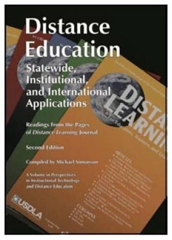 Distance Education - cover