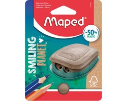 Puntenslijper maped smiling planet 2-gaats