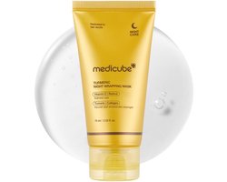 Medicube Kojic Acid Turmeric Night Wrapping Mask - Vitamin C/ Retinol - 75 ml
