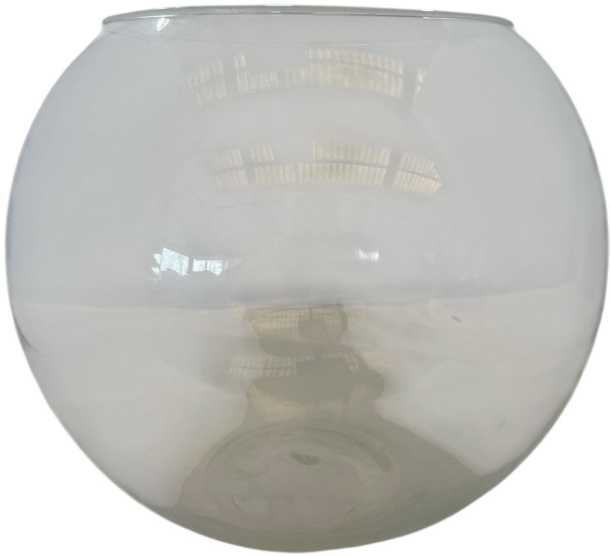 Daan-Kromhout Glas bol vaas d20x16h transparant