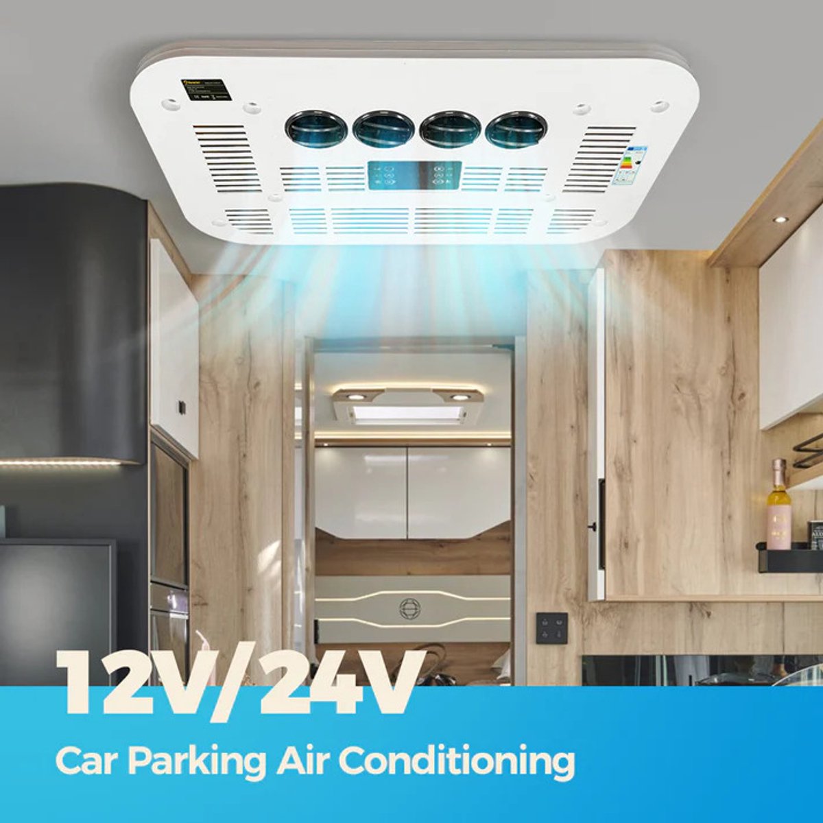 Afbeelding 3 van Sunster Dak Airconditioner - Air conditioning - 10000 BTU -