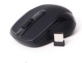 5GHz Wireless Optical Mouse – High Quality Mouse - Zwart / Black