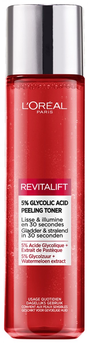 L’Oréal Paris Revitalift 5% Glycolzuur Peeling Toner - 180ml