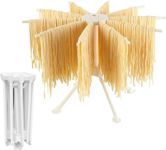12-stangen pasta droger, pasta droger van hout, nudelstandaard om te