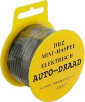 AutoStyle Massakabel zwart 4,0mm2, 4-meter