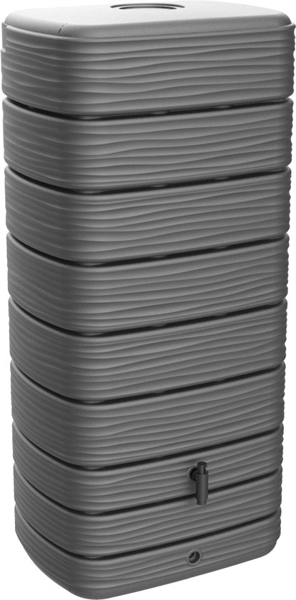 Réservoir d'eau de pluie HomeSaver 650 L – Robinet et machine de remplissage inclus (pack complet)