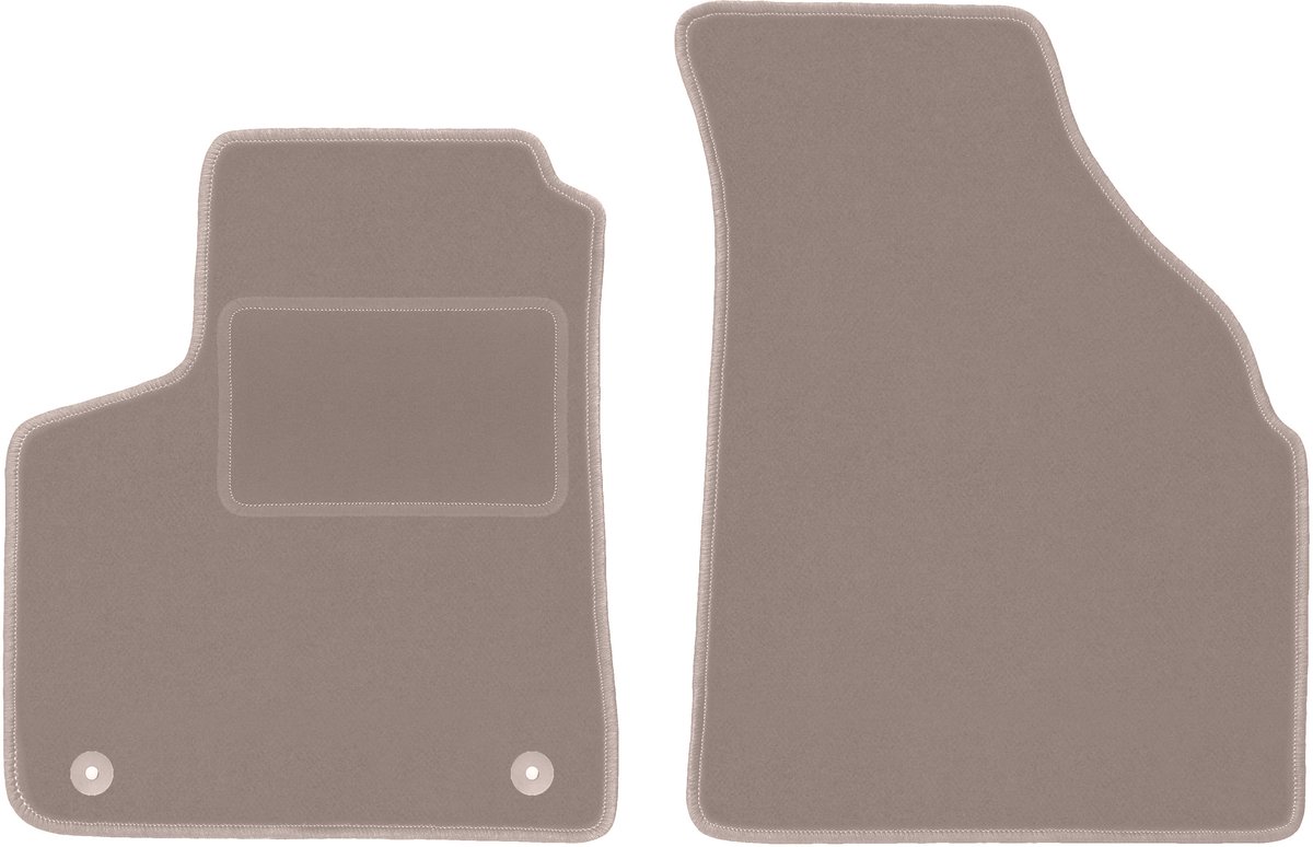 Beige voormatten voor: Daewoo Rezzo minivan (2000-2011)