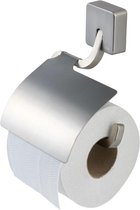 Tiger Impuls - Porte-rouleau papier toilette avec rabat - Acier inoxydable brossé