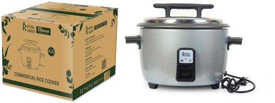 Royal Swiss® Rijstkoker 4.2L voor Horeca