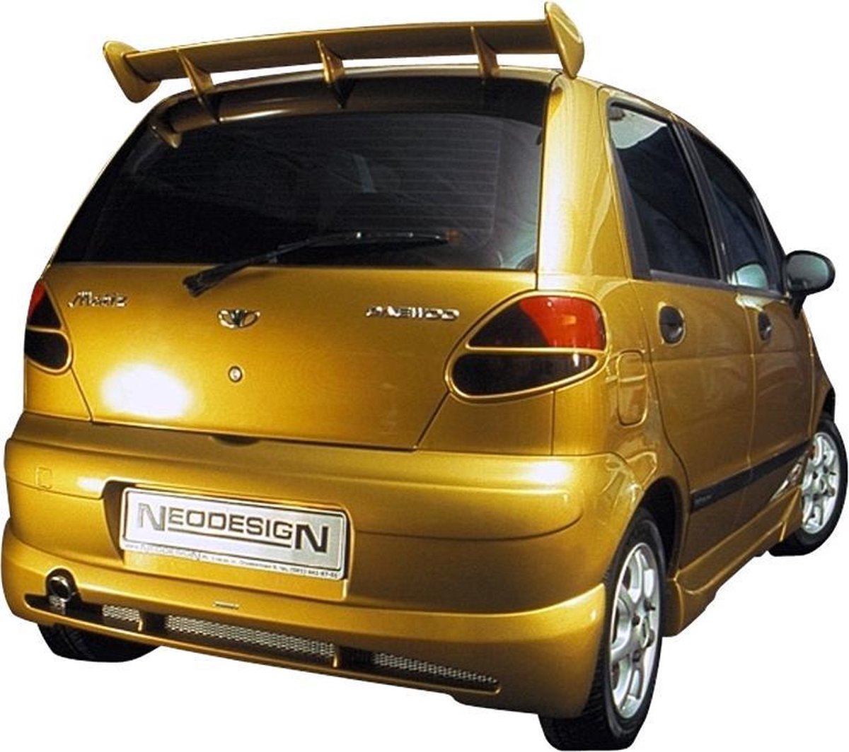 Спойлер на Daewoo Matiz