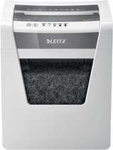 Bol.com Leitz IQ Office Papierversnipperaar P-5 Micro voor Kantoor en Thuiskantoor - Invoer tot 10 Vellen - Wit aanbieding