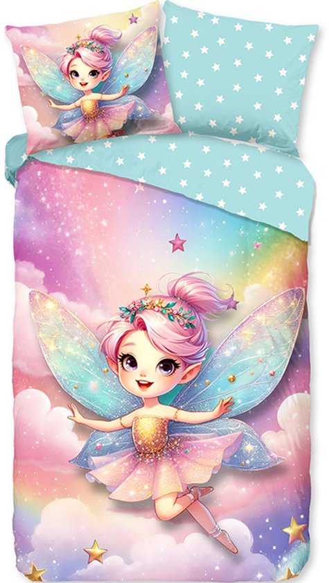 Foto: Animal pictures baby dekbedovertrek konijntjes 135 x 100 cm katoen