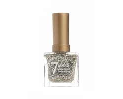 Wynie - Nagellak 7 Days Ultra Shine Long Lasting - Transparant met Gouden Vlokken - 1 flesje met 15 ml inhoud - Nummer 051