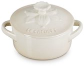Le Creuset Jardin Mini-Braadpan in Aardewerk 10cm 0,25l Meringue