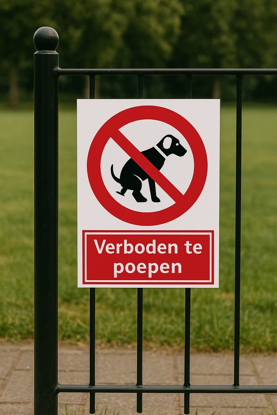 Hondenpoepbord