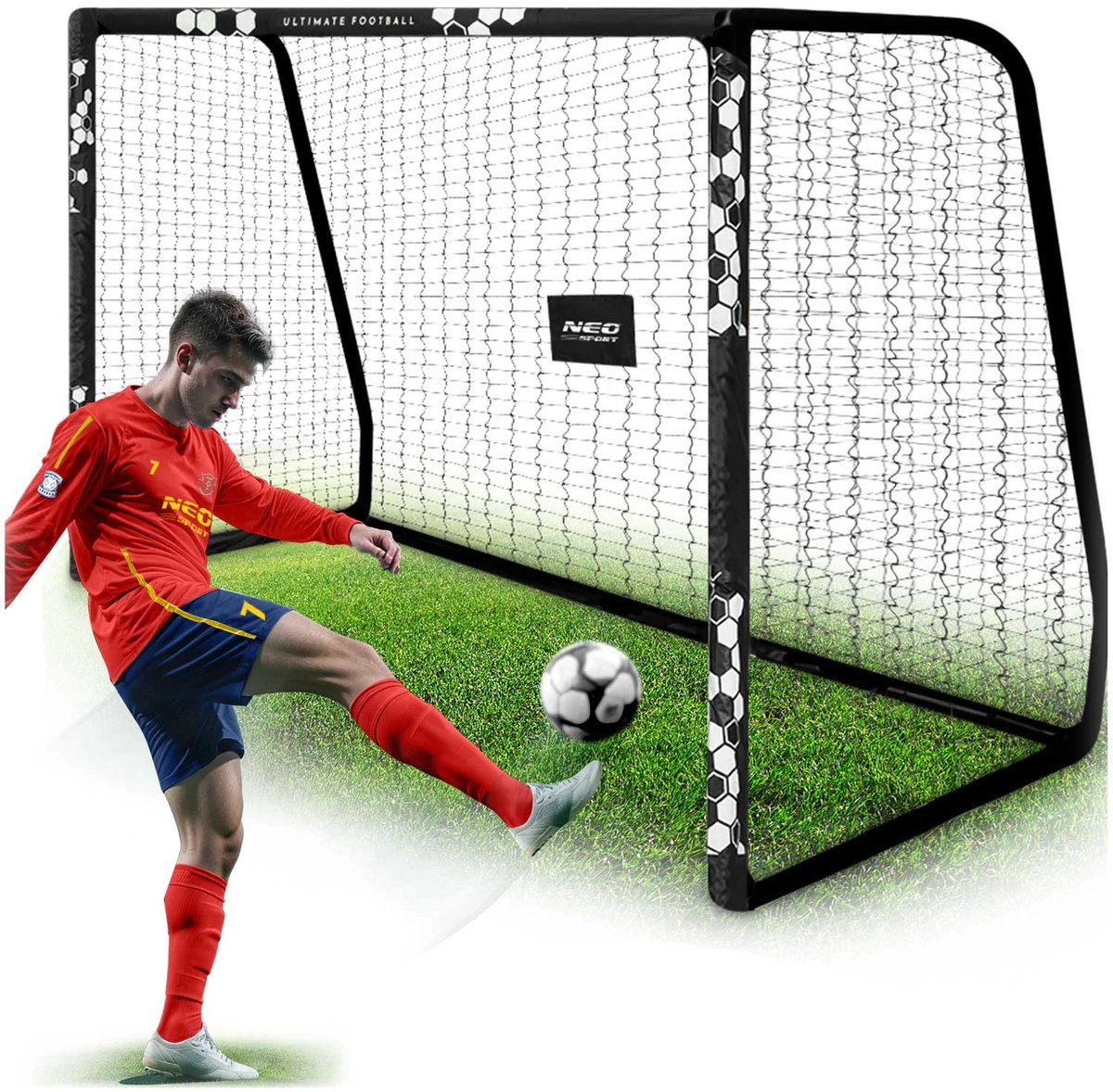 Voetbaldoel 300 x 200 x 120 cm NS-472 hexagon