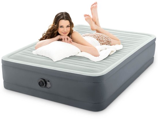 Intex PremAire I luchtbed | Tweepersoons | 152 x 203 x 46 cm | Inclusief reparatiekit — afbeelding 2