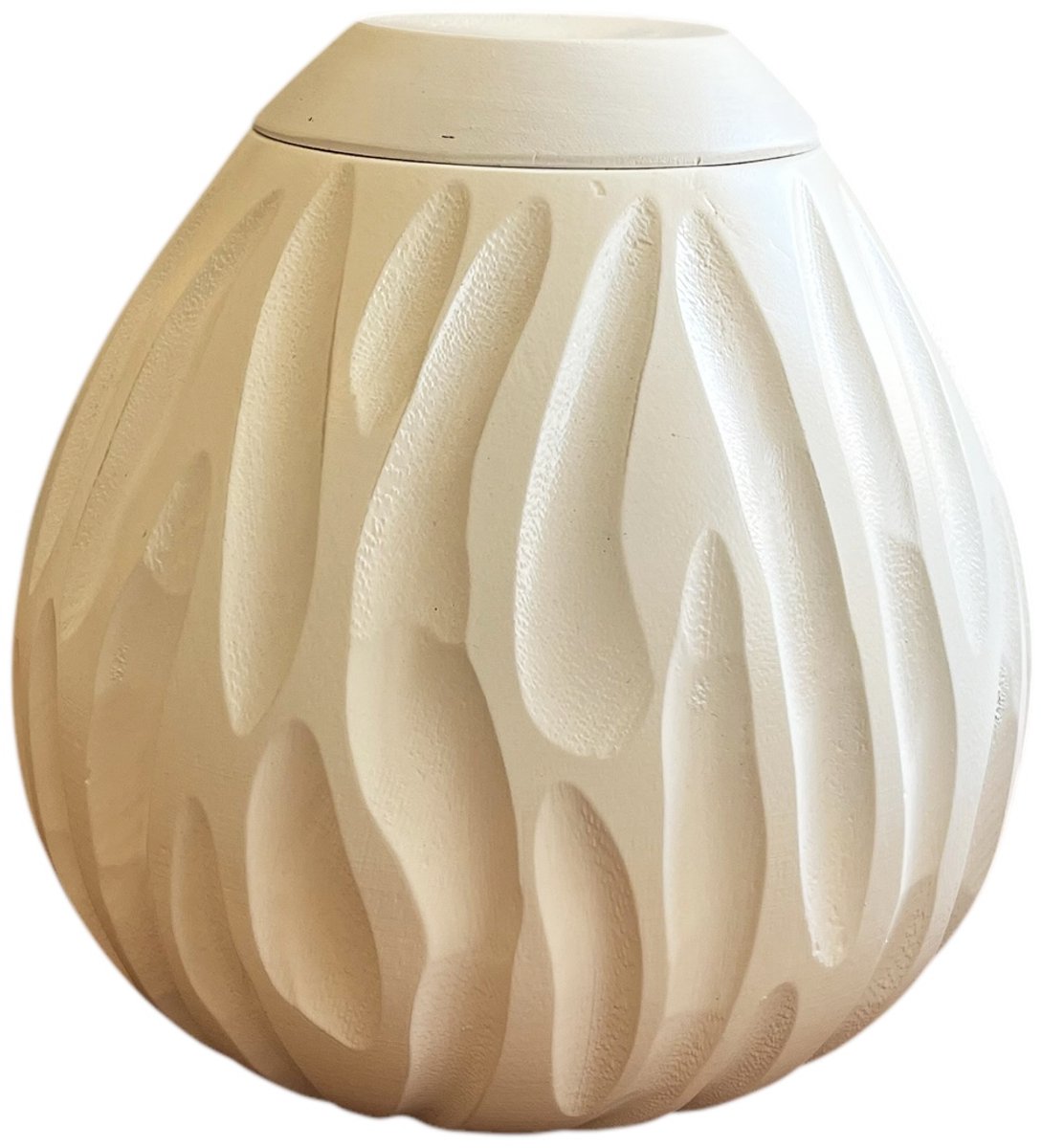 Eco Urn, Mango hout 20x20cm