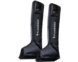 Flamengo® Air Recovery Boots - Beenmassage & Voetmassage apparaat - Draadloze Recovery Boots met Luchtcompressie voor Herstel, Bloedcirculatie, Lymfedrainage - Sport Herstel – Relaxatie & Wellness - Tegen Vermoeide & Rusteloze Benen - Hersteltherapie