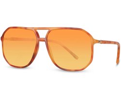 Koningsdag bril - Limited Edition - Gerecyclede Materialen - Duurzame Zonnebril - Oranje bril - accessoires - Mode bril - Festivalbril - Technobril - Rave bril - Festival zonnebril - Carnaval bril - Carnavalsbril