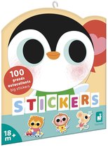 Janod - Stickerset Met 100 Babydieren Stickers - 100 Stickers Om Lekker Lang Te Kunnen Stickeren - Vormen En Maten Geschikt Voor Kleine Handjes - Geschikt Vanaf 18 Maanden
