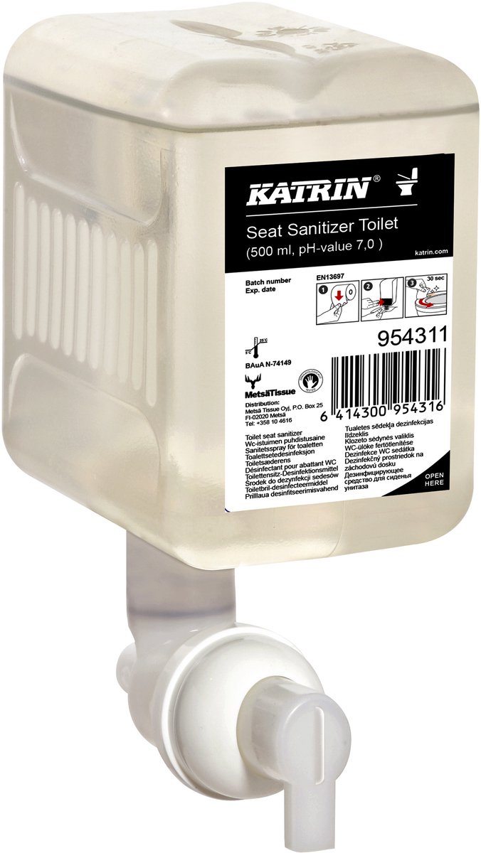 Toiletbrilreiniger katrin 500ml | 12 stuks