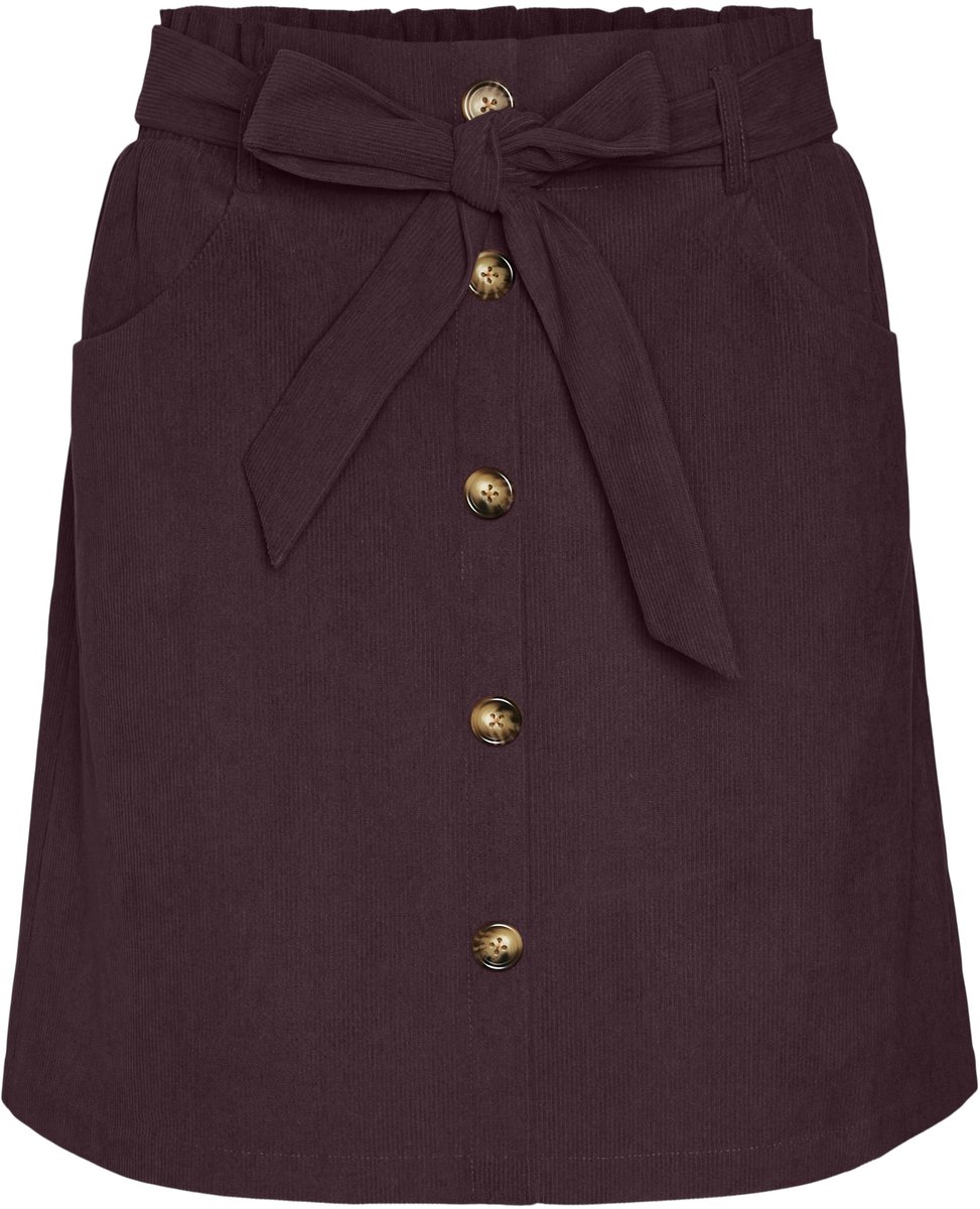 VERO MODA - VMVILJA CORD HW SHORT SKIRT EXC - Dames - Rokken