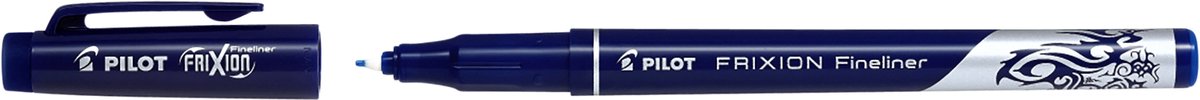Fineliner pilot frixion sw-ff f blauw | 12 stuks