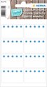 Étiquettes pour congélateur Herma 3770 - 26x40mm - Blanc - 56 pièces